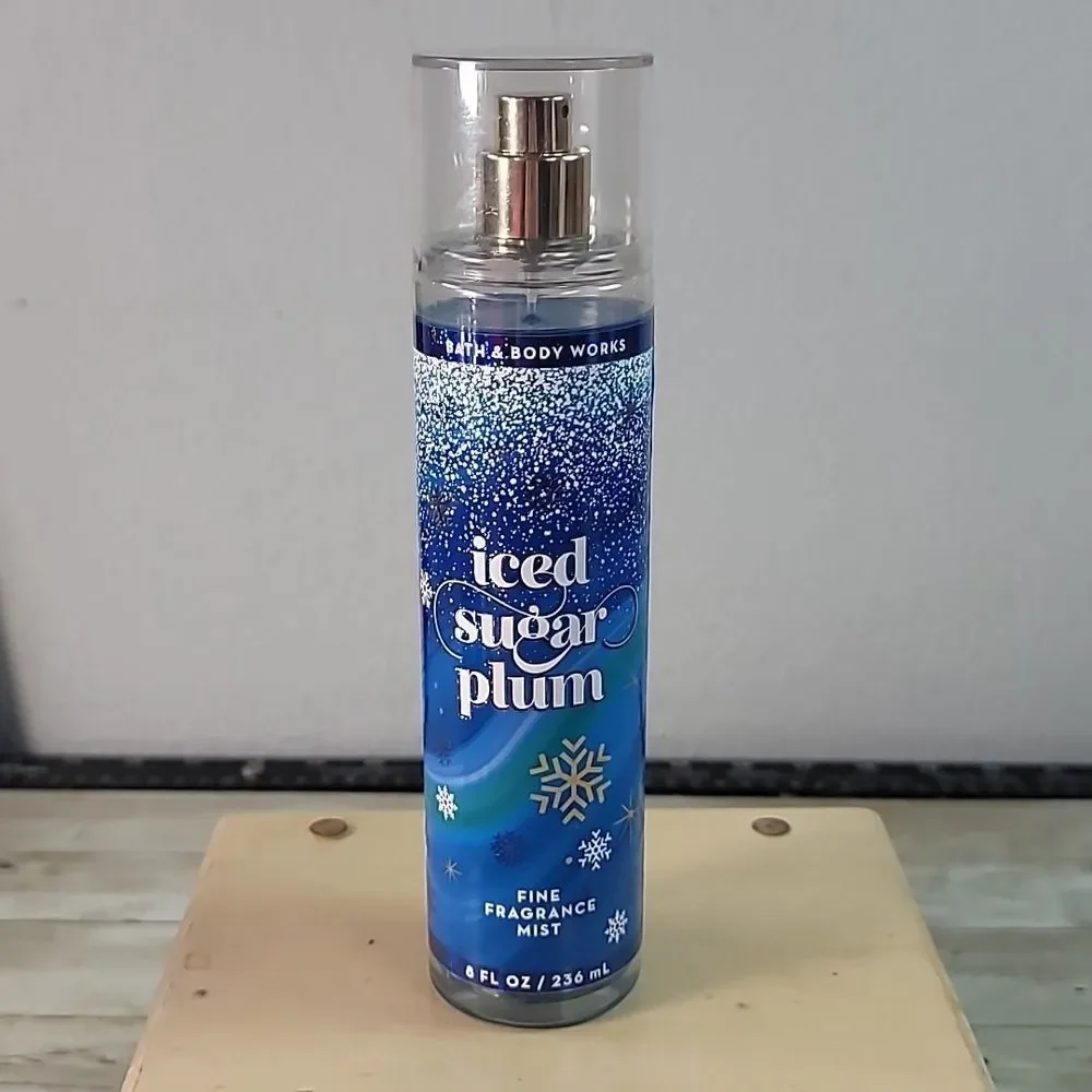Bath & Body Works‎ Iced Sugar Plum Body M ist Nearly New 8 fl.oz. B&BW